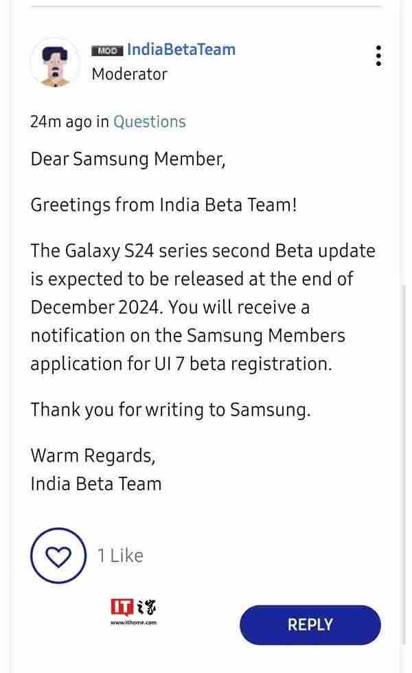 三星 One UI 7.0 Beta 3 有望下周降临，Galaxy S24 系列手机用户翘首以盼