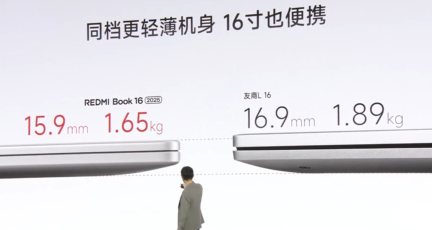 小米 REDMI Book 14/16 2025 笔记本发布:4599 元起,酷睿 5 220H