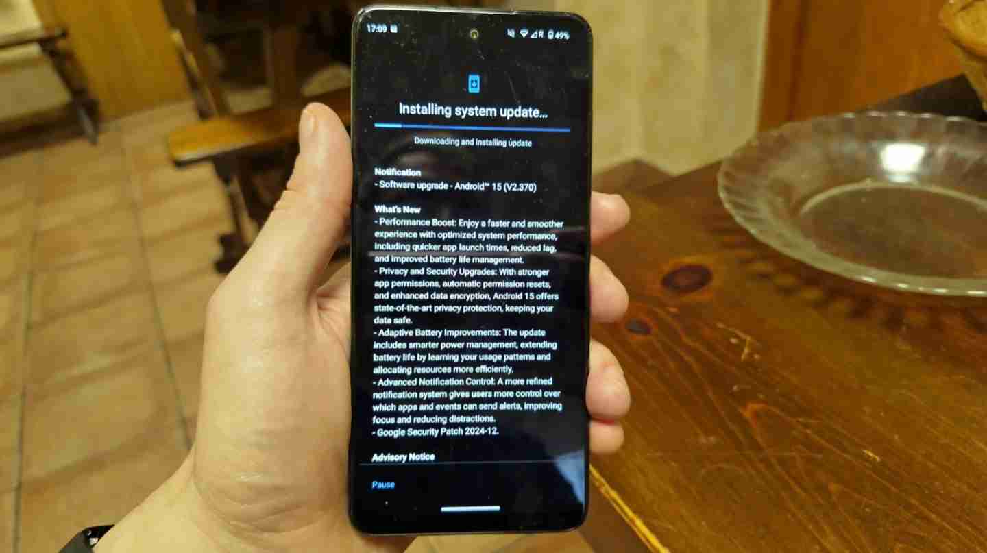 HMD 手机开始推送安卓 15 更新，首批机型涵盖 Pulse Pro / Skyline / 诺基亚 XR21 等