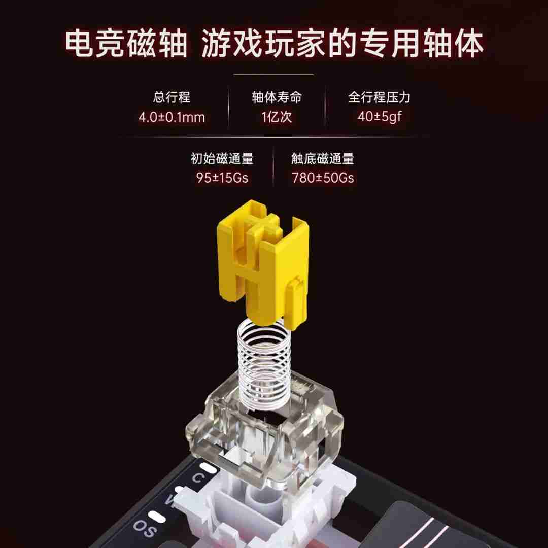 黑爵 AK680 Max 三模磁轴键盘发布:8K 回报率、68 键布局,99 元起