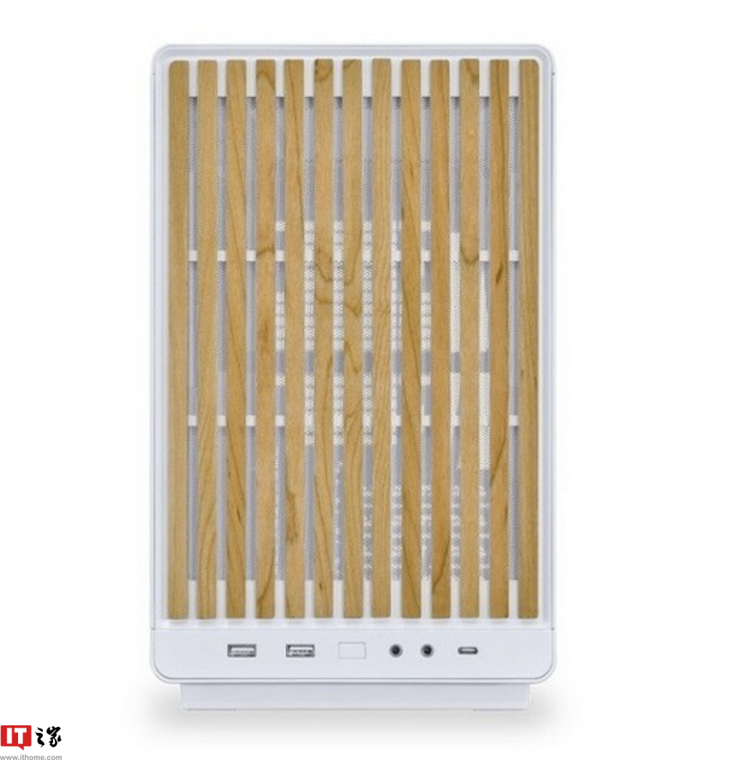联力预热白色木质款 A3 桌面 M-ATX 小机箱:胡桃木纯木格栅、12 月 19 日上市