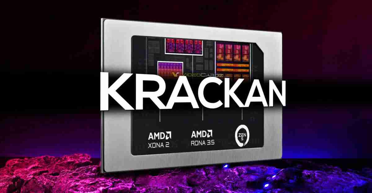 AMD Krackan Point APU 曝光:5.05 GHz,单核比 8845HS 快 14.3%、多核快 6.37%