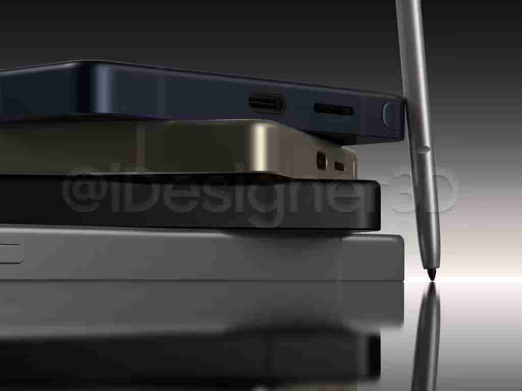 抢先看：三星Galaxy S25 Ultra手机4种颜色渲染图再曝光