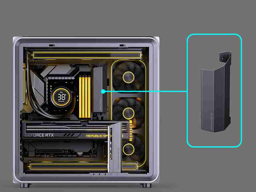 乔思伯旗下乔家一物推出 BO400 机箱：铝合金框架，可互换面板设计