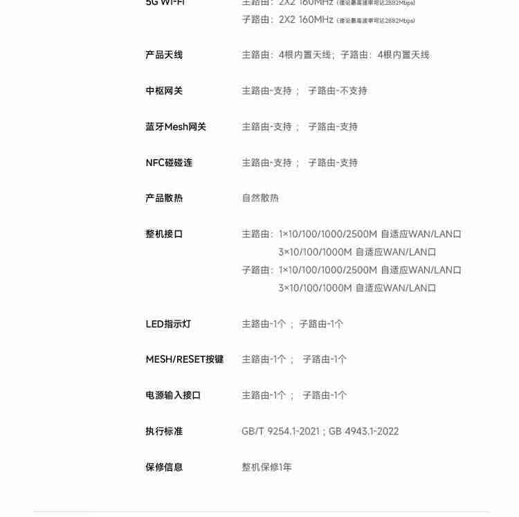 支持澎湃智联、Wi-Fi 7：小米全屋路由 BE3600 Pro 套装 591 元补贴购