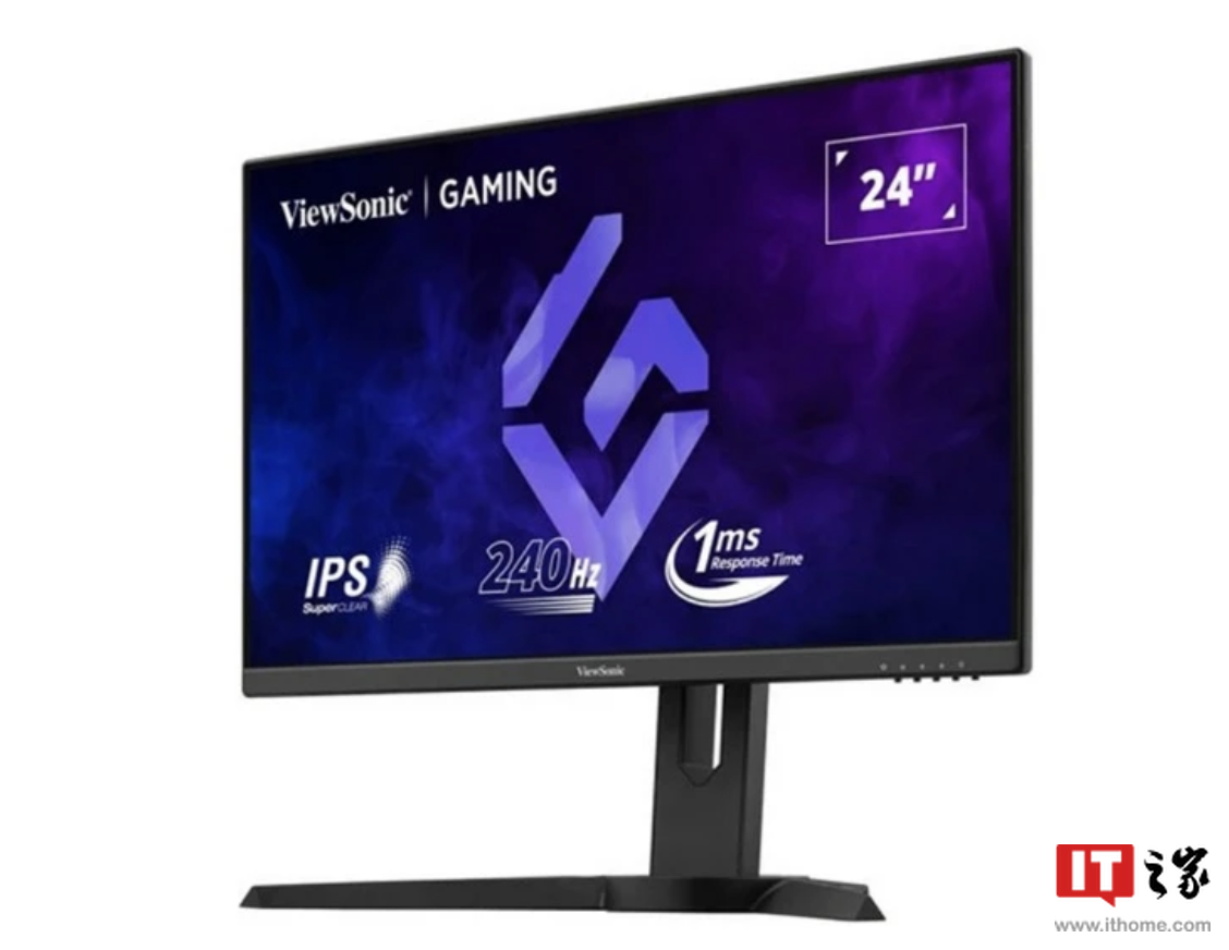 优派海外推出“XG2709A”27 英寸显示器，搭 1080P 240Hz 面板