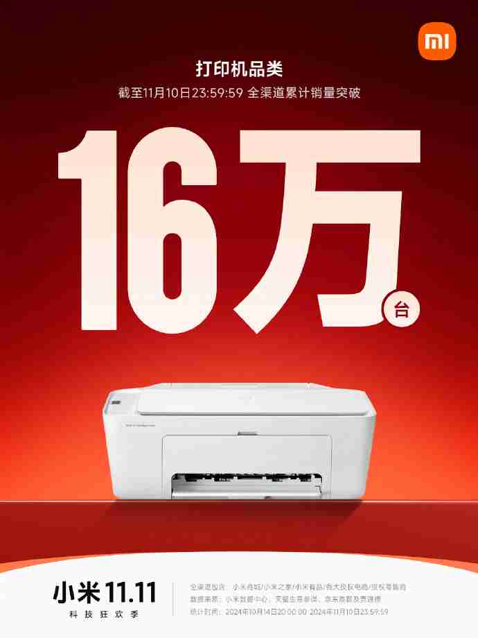 小米双 11 战报:Redmi K70 至尊版拿下安卓手机销冠,智能手环突破 130 万件