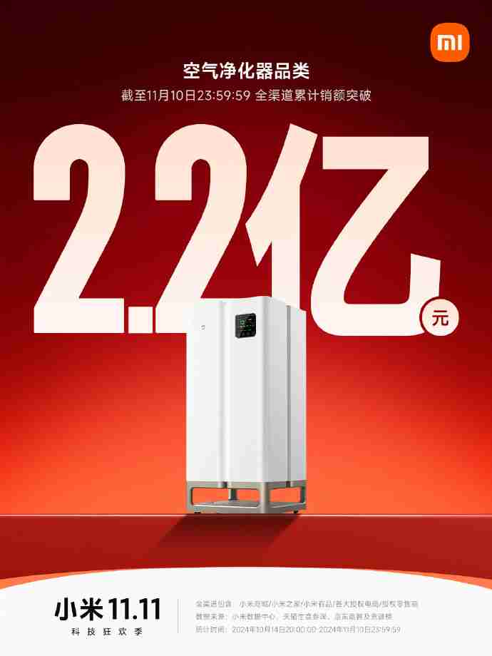 小米双 11 战报:Redmi K70 至尊版拿下安卓手机销冠,智能手环突破 130 万件