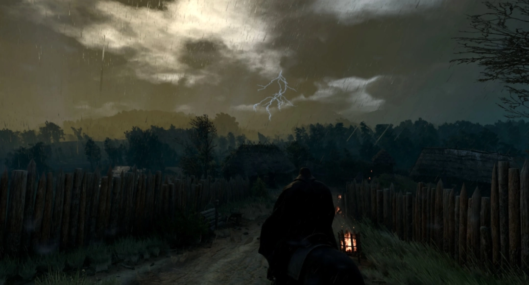 《巫师3》推出全新模组:加入复杂雨水渲染系统