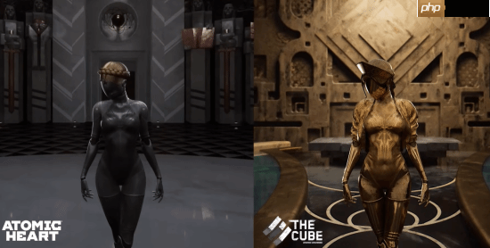 《原子之心》同世界观新作《The CUBE》新预告：金色版双子舞伶激情热舞！