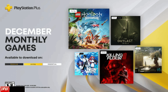 PS+一月会免阵容公布：《极品飞车22》《传奇米老鼠：重制版》等大作!