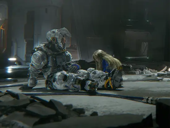 圣诞小萝莉可爱捏!卡普空科幻新游《识质存在》发贺图