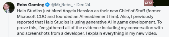 先从《光环》开始!Xbox工作室将全面拥抱AI