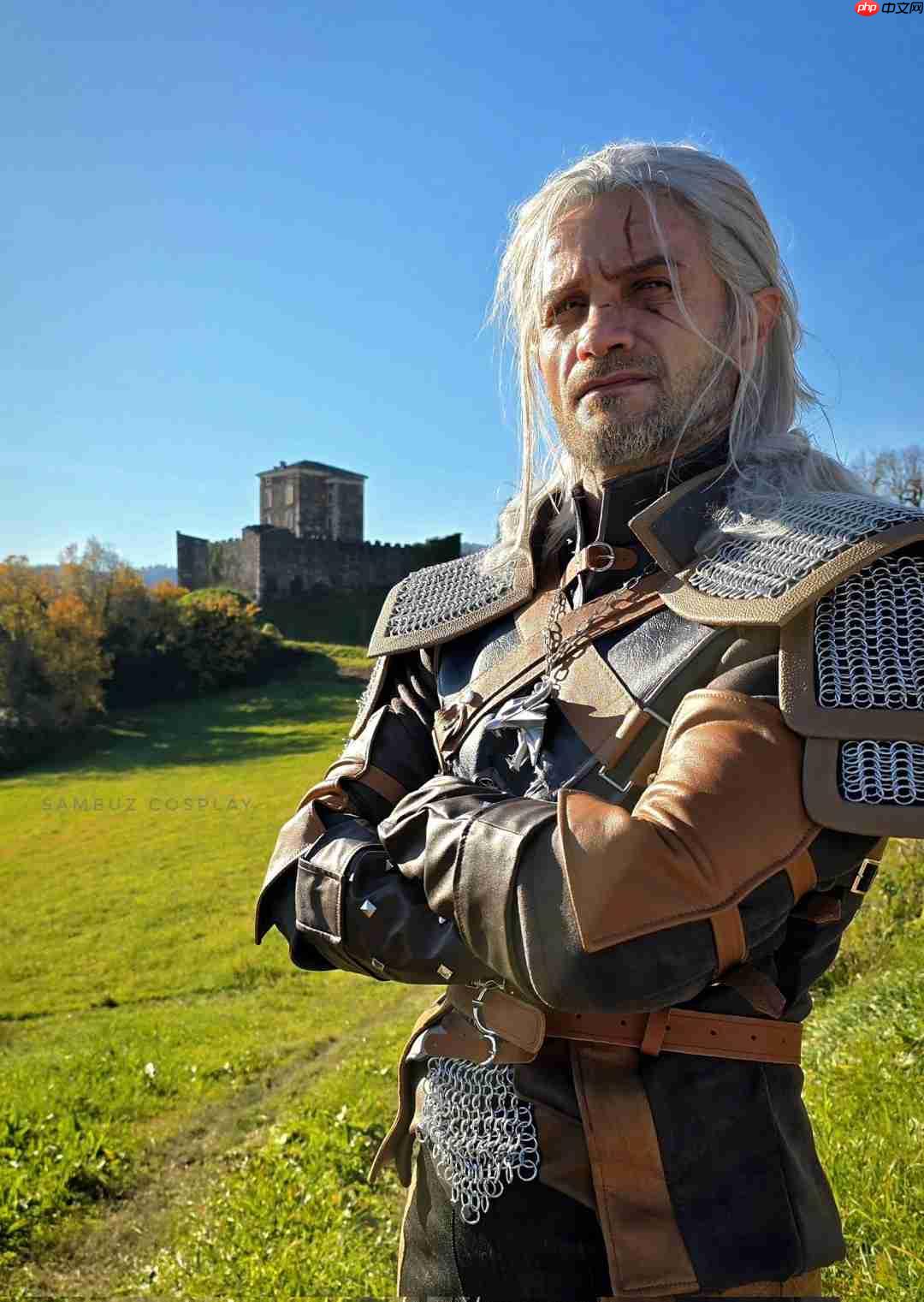 皮衣配圣诞帽！意大利Coser演绎《鬼泣5》圣诞但丁