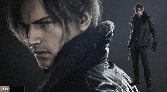 《生化危机》圣诞贺图:里昂和格蕾丝颜值超高