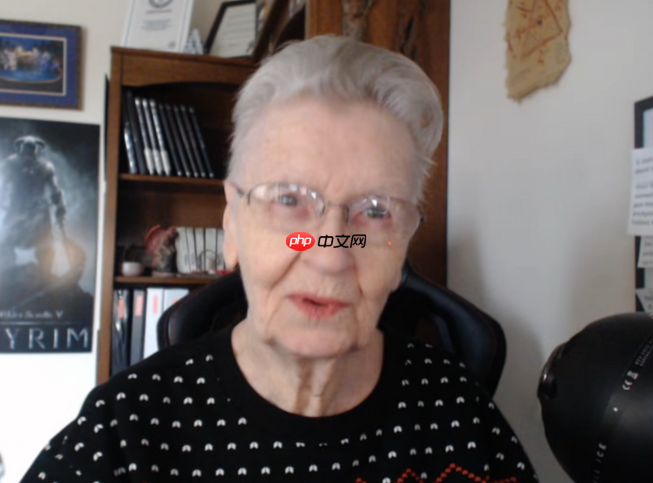 89岁天际老奶奶现身B社《上古5》官方X 报平安庆圣诞