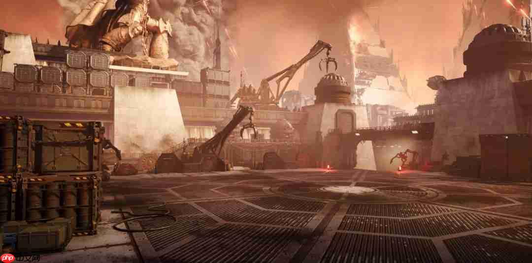 网易注资工作室Jackalyptic取消开发《战锤》MMORPG截图曝光