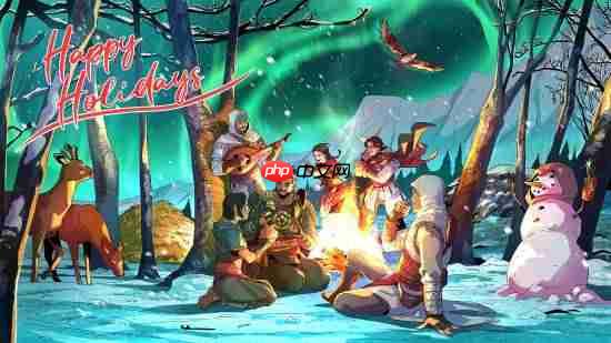 《刺客信条》圣诞贺图：历代主角氛围融洽