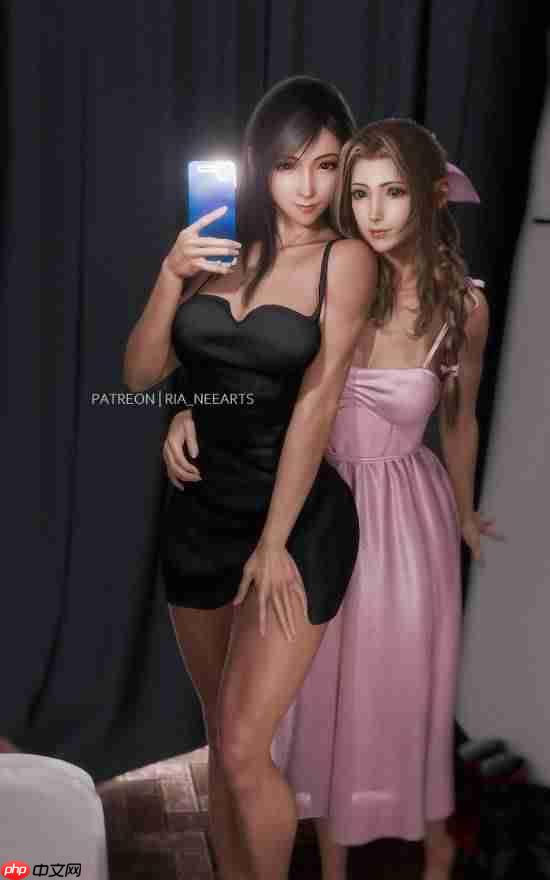 《最终幻想7》全新3D图欣赏：蒂法化身甜点大师