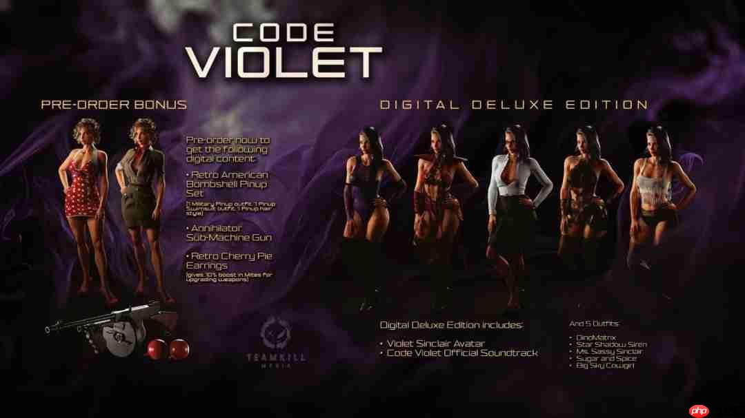 《Code Violet》厂商被网暴 搞双标不登PC让玩家不满