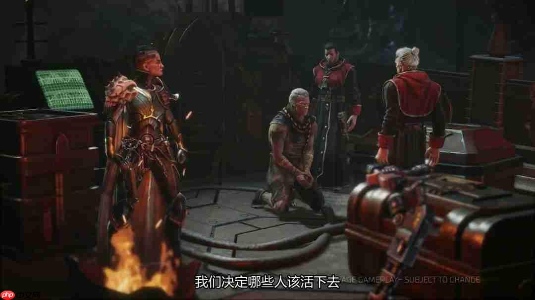 《战锤40K:黑暗异端》中文玩法实机宣传片