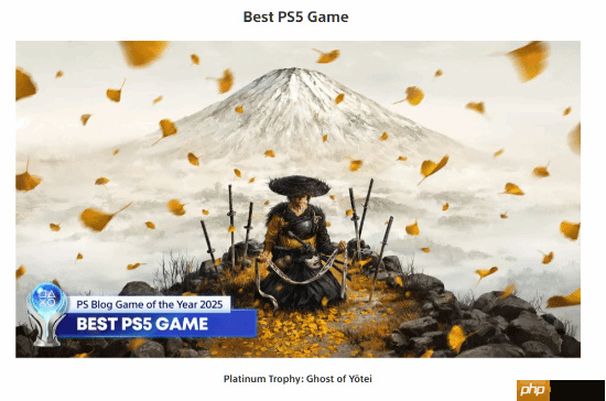 《羊蹄山之魂》荣获PS Blog年度最佳PS5游戏!《原神》获最佳持续运营奖