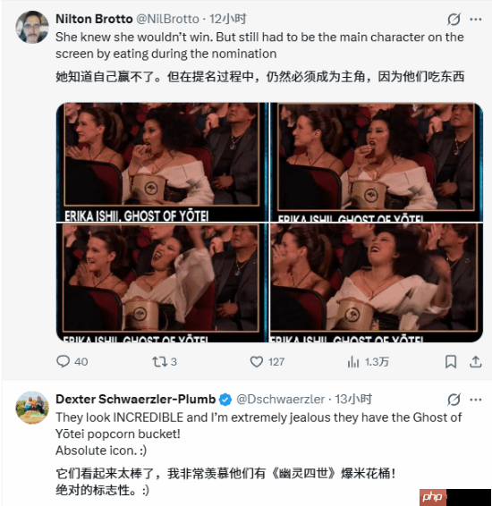 TGA晒《羊蹄山之魂》雨姐现场照!自带零食桶引热议