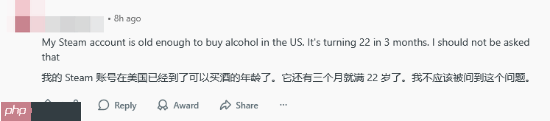 大量用户呼吁Steam优化年龄验证机制!我账号都成年了