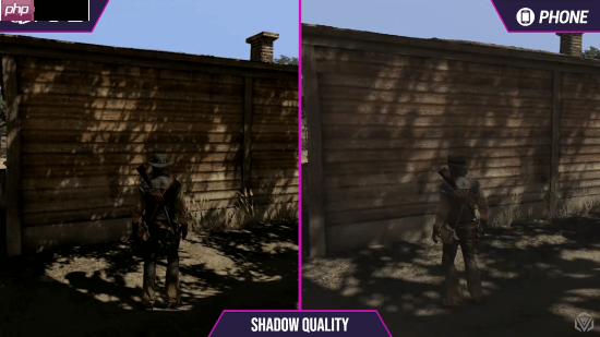 《荒野大镖客》PS3和手机画面对比:你认为谁赢了?