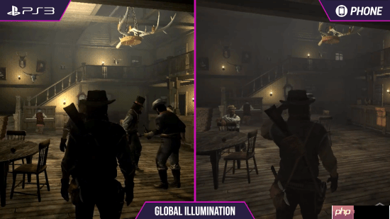 《荒野大镖客》PS3和手机画面对比:你认为谁赢了?