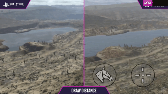 《荒野大镖客》PS3和手机画面对比:你认为谁赢了?