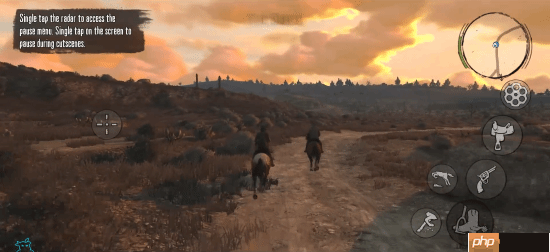 《荒野大镖客》手游版实机:性能和保真两种画面模式