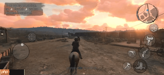 《荒野大镖客》手游版实机:性能和保真两种画面模式