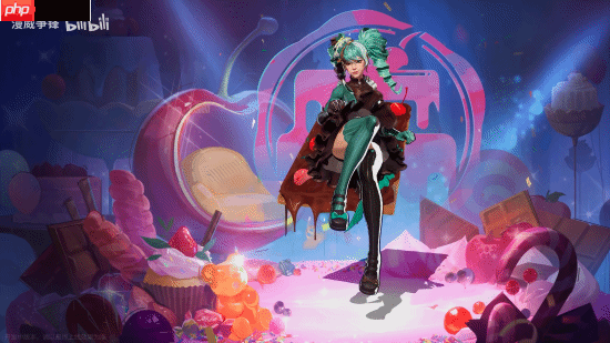 《漫威争锋》冰月花雪「樱桃圣代」