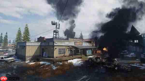 使命召唤黑色行动7炮火小镇地图点位