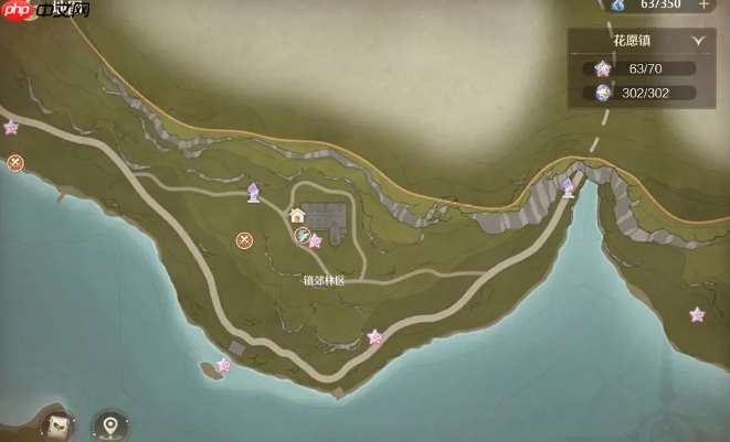 无限暖暖敲下纪念之章花愿镇怎么找-无限暖暖敲下纪念之章花愿镇点位一览