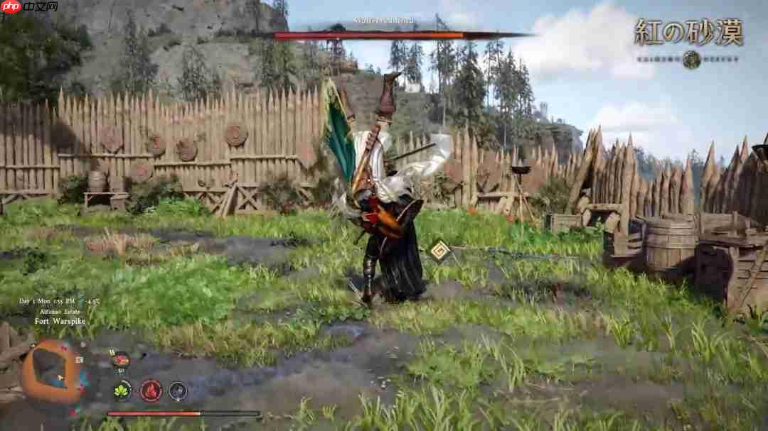 《红色沙漠》新战斗实机演示 大战Boss非常爽快