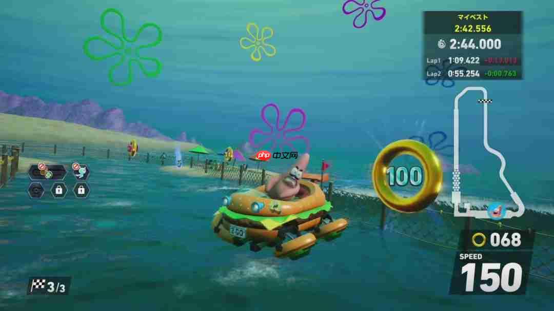 《索尼克赛车:交叉世界》新DLC发布 海绵宝宝参战