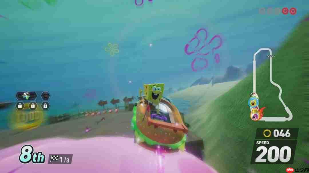 《索尼克赛车:交叉世界》新DLC发布 海绵宝宝参战