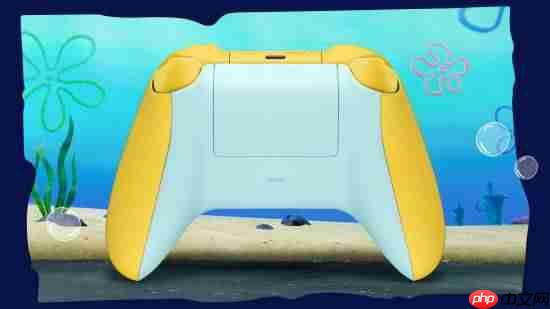 XBOX联动海绵宝宝大电影：限定联名手柄来了！