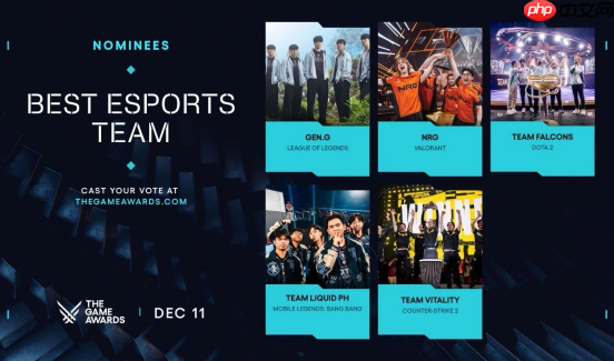 《决胜巅峰》再度入围 TGA2025提名