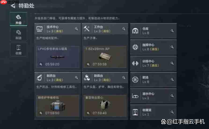 三角洲行动S7赛季制造/上交物品速览