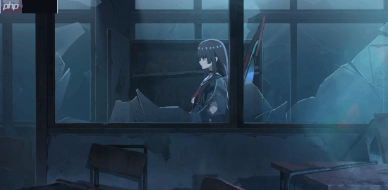 《鸣潮》新角色战斗演示：黑长直JK少女挥舞大剪刀！