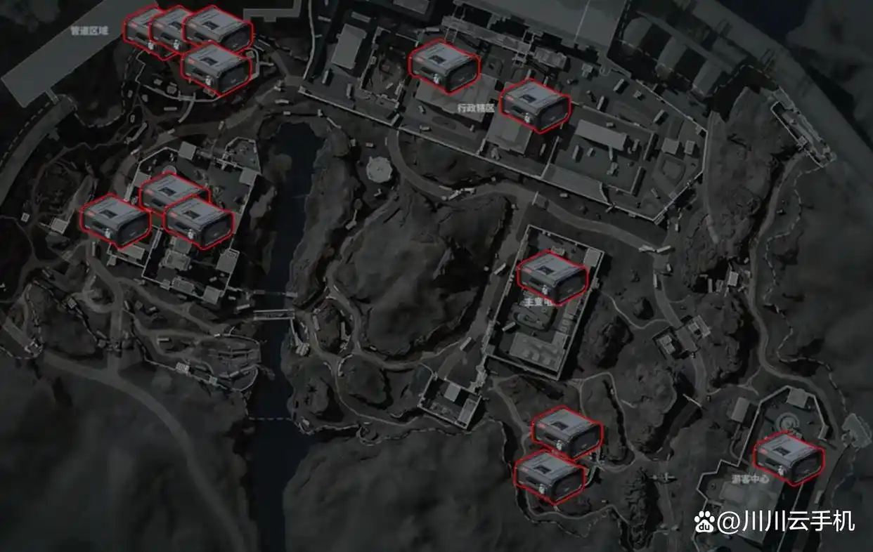 三角洲行动S7渡鸦之眼位置-水淹大坝12个渡鸦之眼点位大全