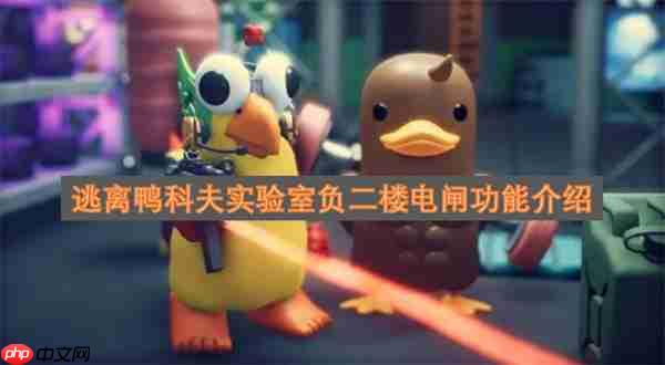 逃离鸭科夫实验室负二楼电闸功能介绍