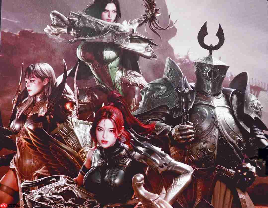 韩国黑暗奇幻四人合作动作游戏《EVILBANE》展示