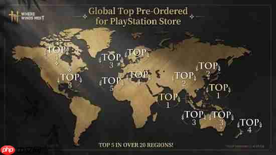 网易开放世界大作《燕云十六声》太火爆！登顶PS5港服预购榜