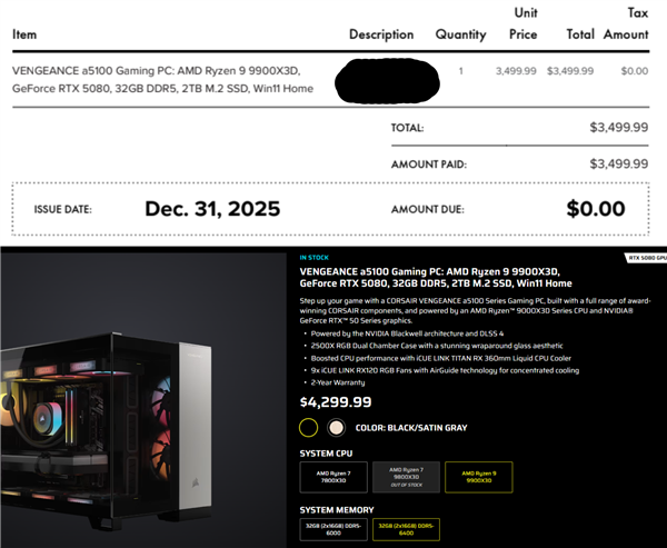 彻底失控！显卡突然涨价3500元 甚至直接取消订单