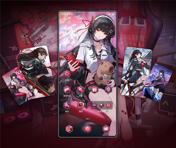 JK女神千咲登场！红魔11 Pro+鸣潮限定版发布：6999元